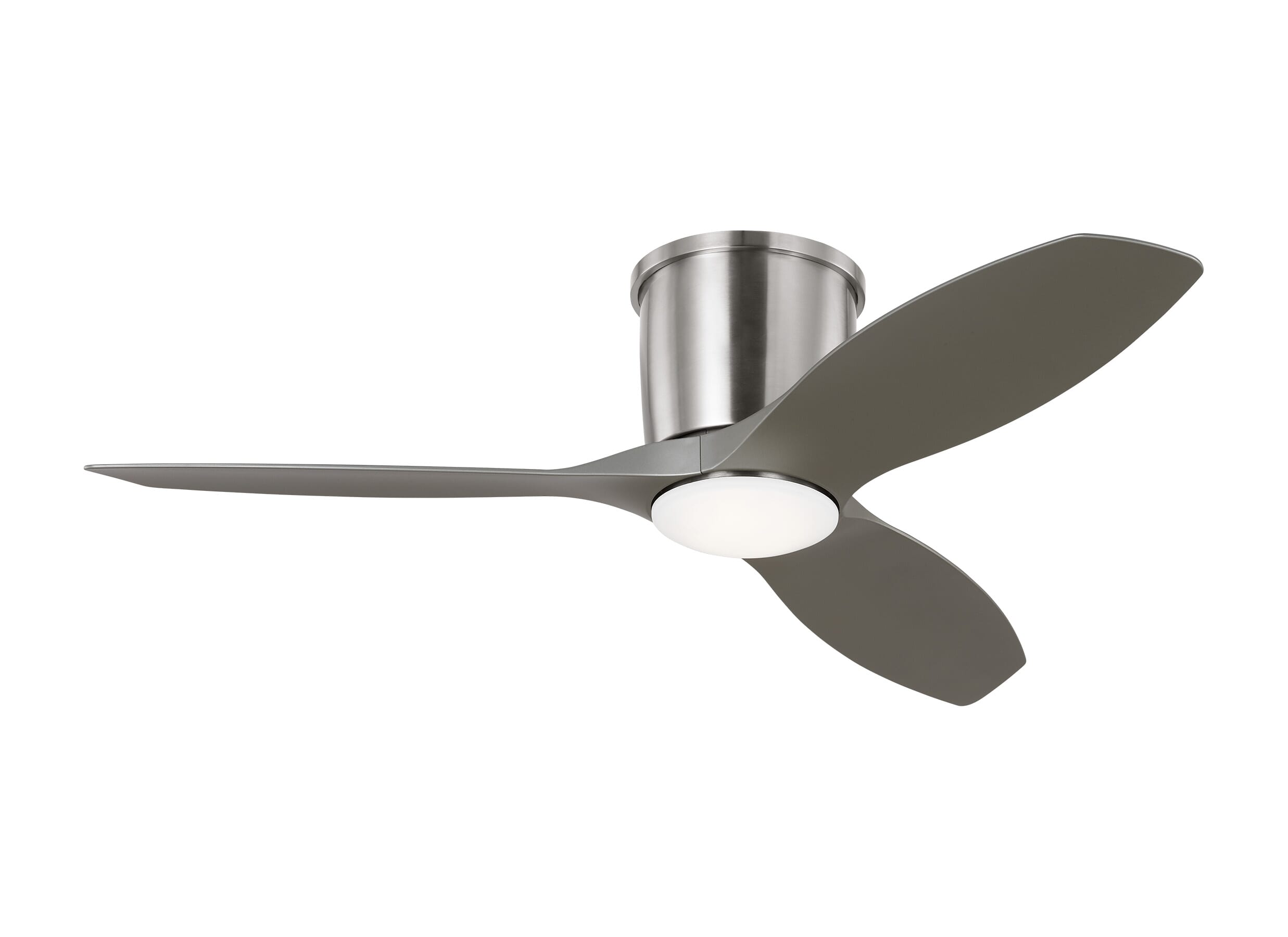 Brushed Steel 44" Ceiling Fan from the Titus Collection