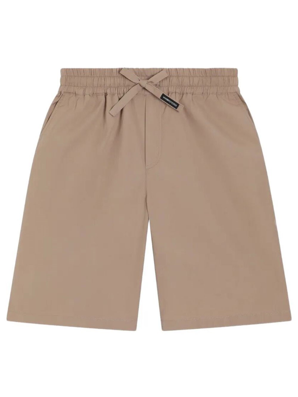 Poplin Bermuda Shorts With Dg Patch