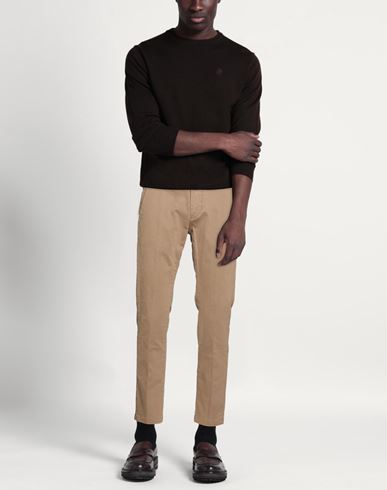 Man Pants Sand Size 28 Cotton, Elastane