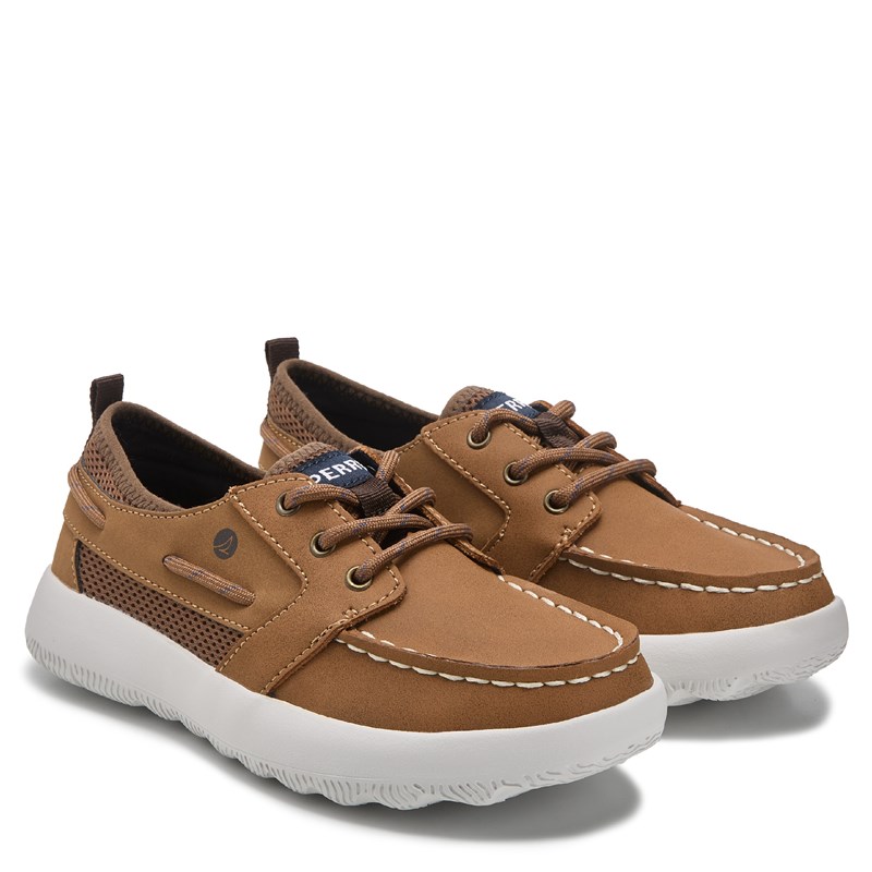 Kids' Bowfin Boat Shoe Little/Big Kid Shoes (Tan)