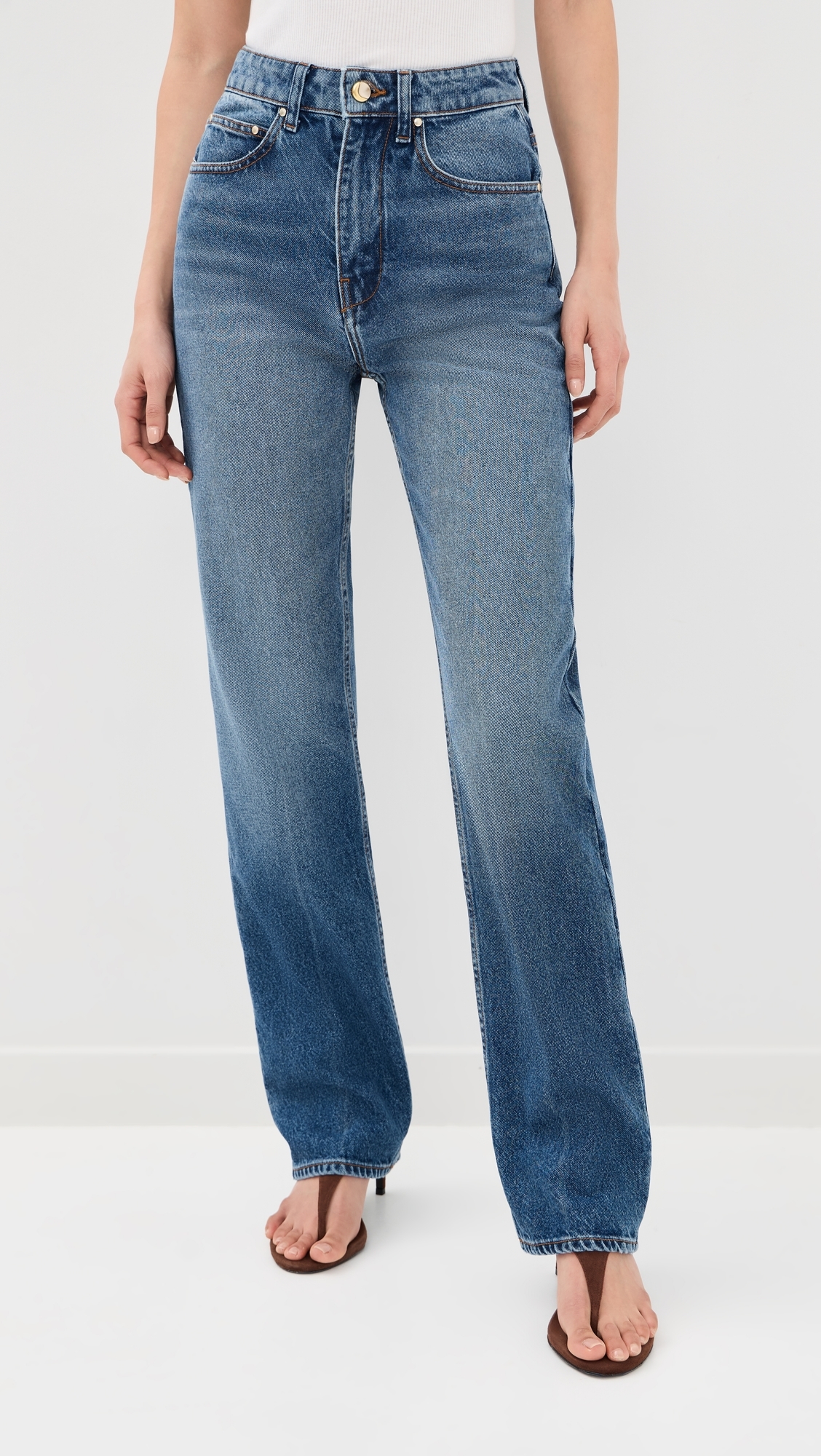 Noon Jeans Cloud Wash With Crease