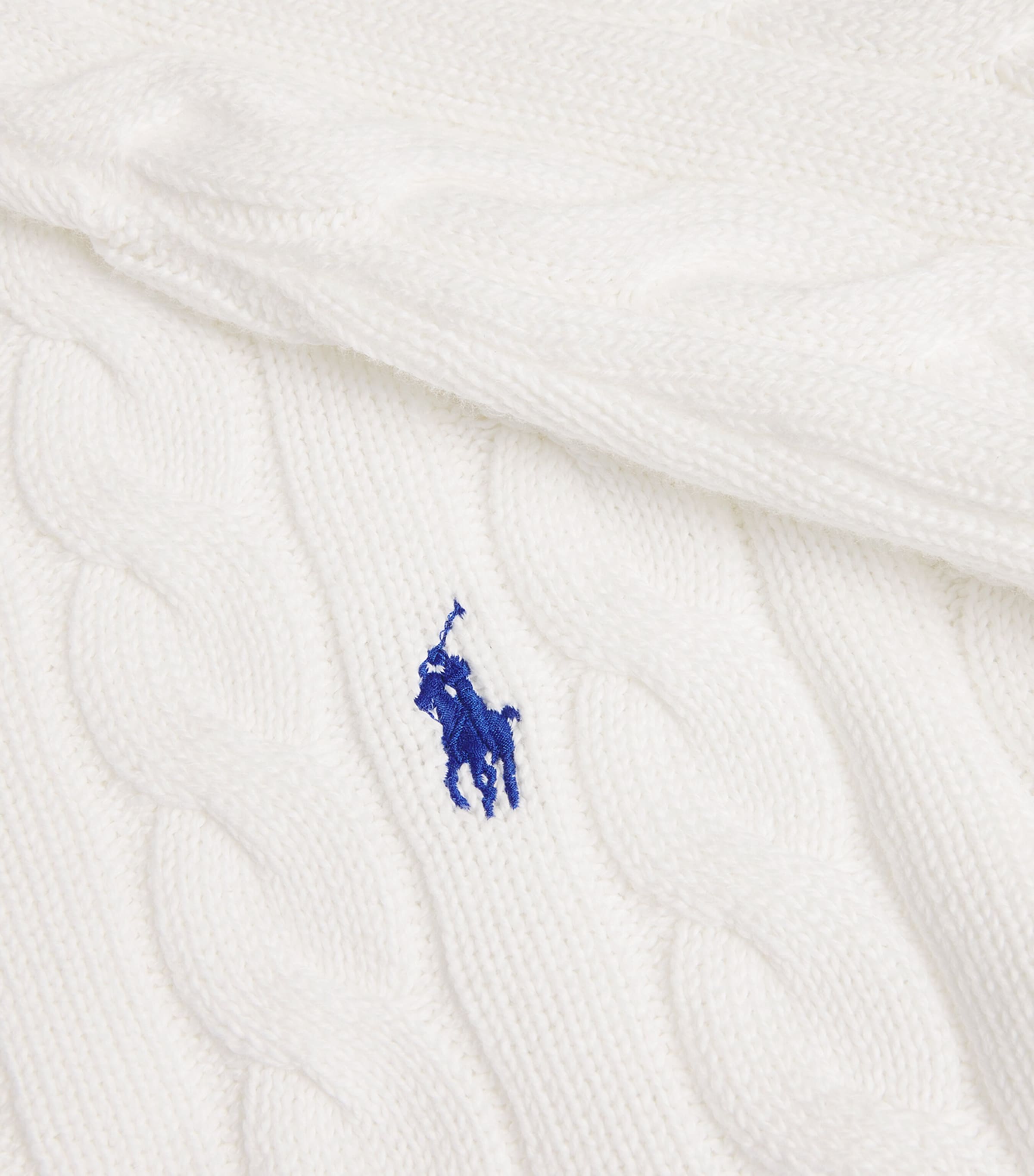 Cotton Cable-Knit Sweater