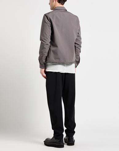 Man Jacket Grey Size 36 Polyester, Cotton