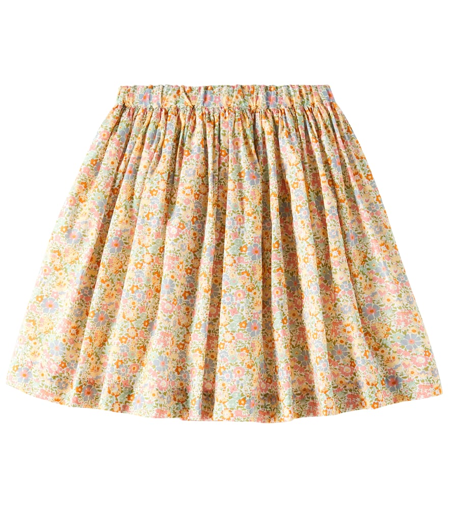 Bonpoint Suzon floral cotton skirt