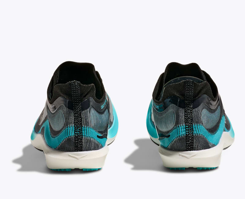 HOKA Cielo FlyX Elite Shoes in Black/Cielo Blue