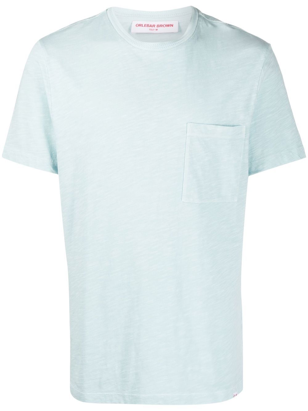 Round-neck short-sleeve T-shirt - Blue