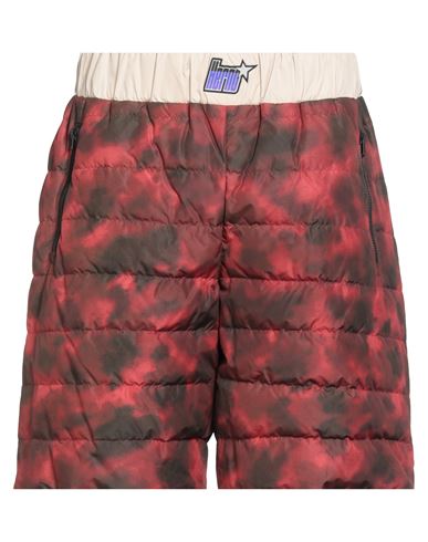Man Shorts & Bermuda Shorts Red Size L Polyester, Polyamide