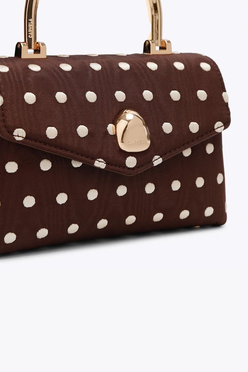 Carvela Women's 'Amara Top Handle' Bag in Brown