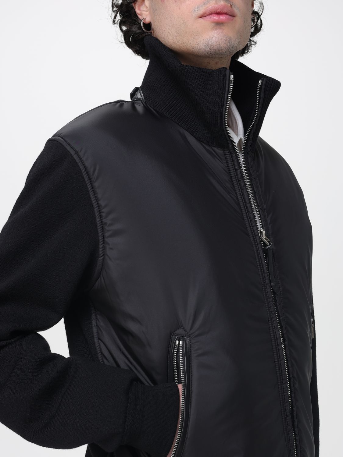 Jacket Men color Black