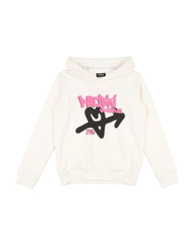Kid Boy Sweatshirt Ivory Size 12 Cotton