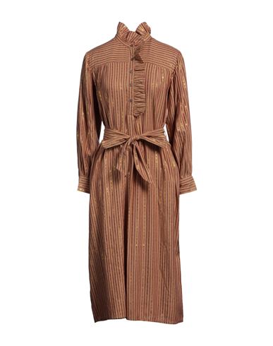 Woman Midi dress Camel