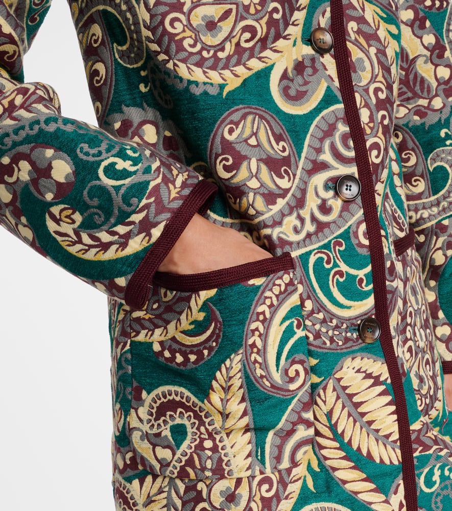 Jacquard coat