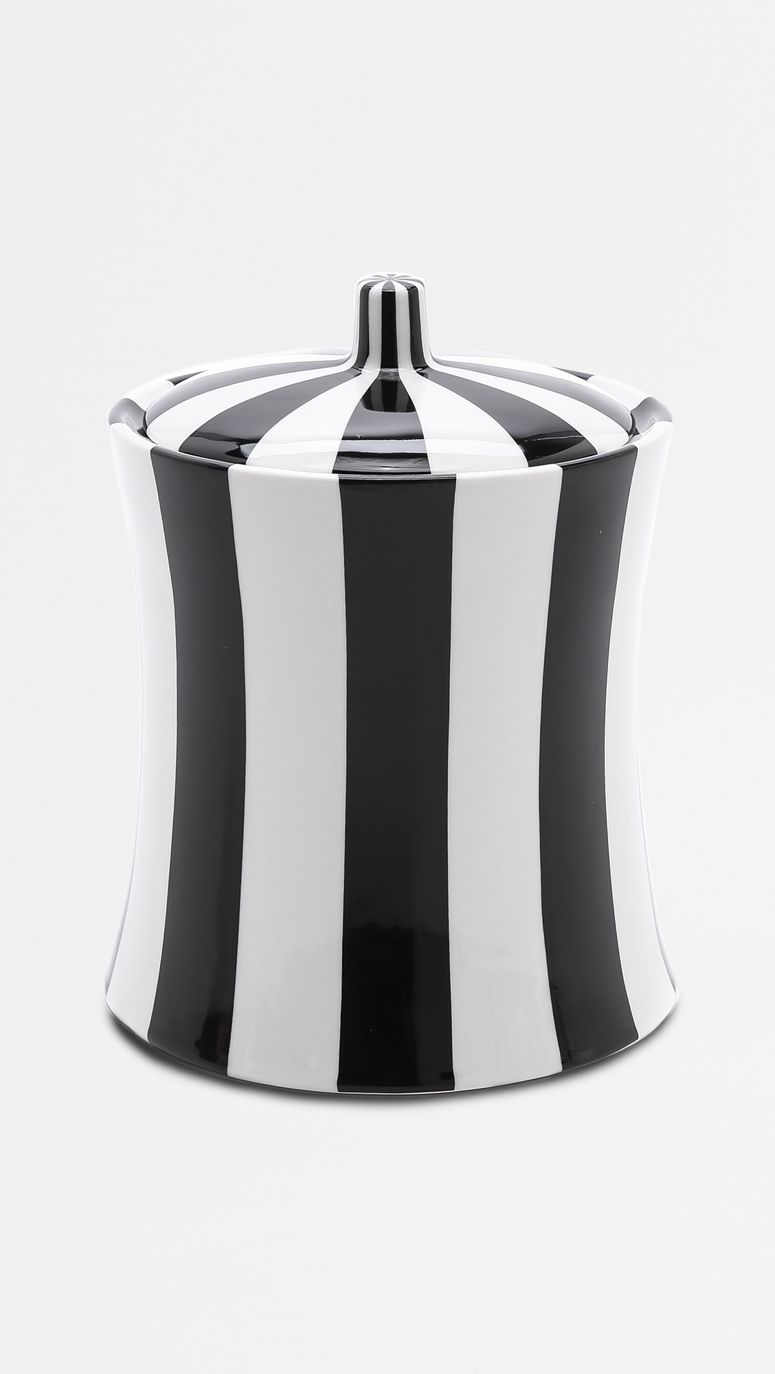 Secrets Canister Black/White One Size