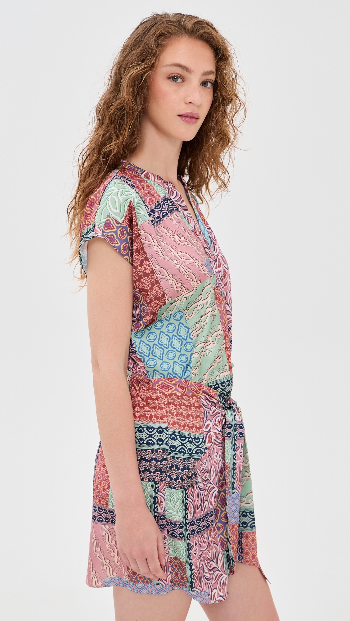 Mika Dress Oasis Patchwork