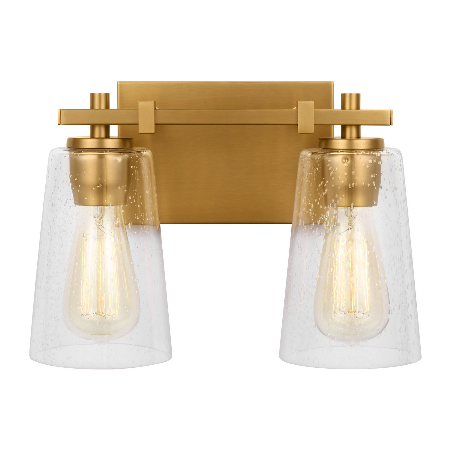 Burnished Brass Bathroom Vanity Light from the Mercer Collection