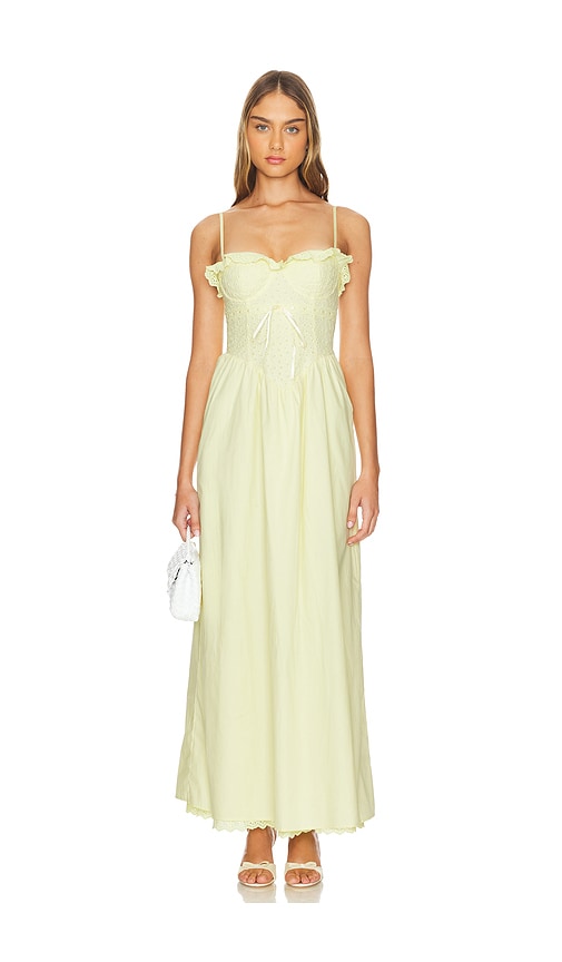 MORE TO COME Marleen Maxi Dress in Yellow. - M also in