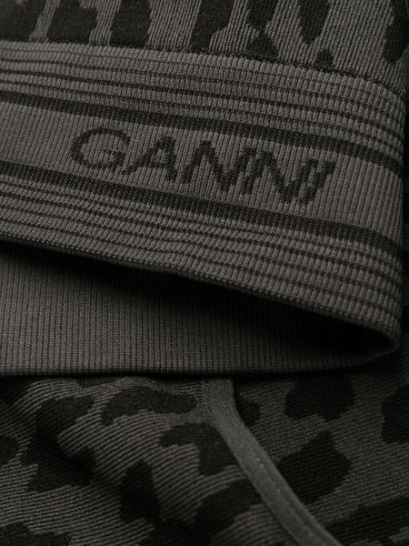 Ganni Seamless Jacquard Bra