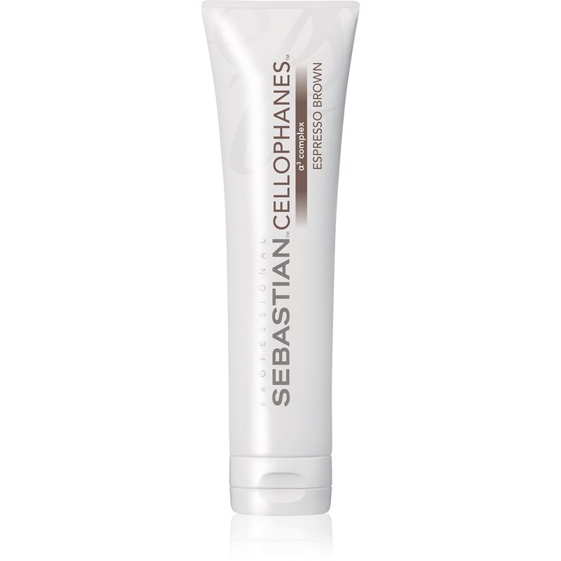 Sebastian Professional Cellophanes maschera triplo uso per capelli colorati colore Espresso Brown