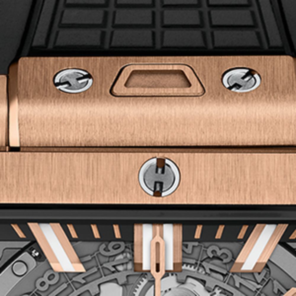 King Gold Square Bang Unico Watch 42Mm