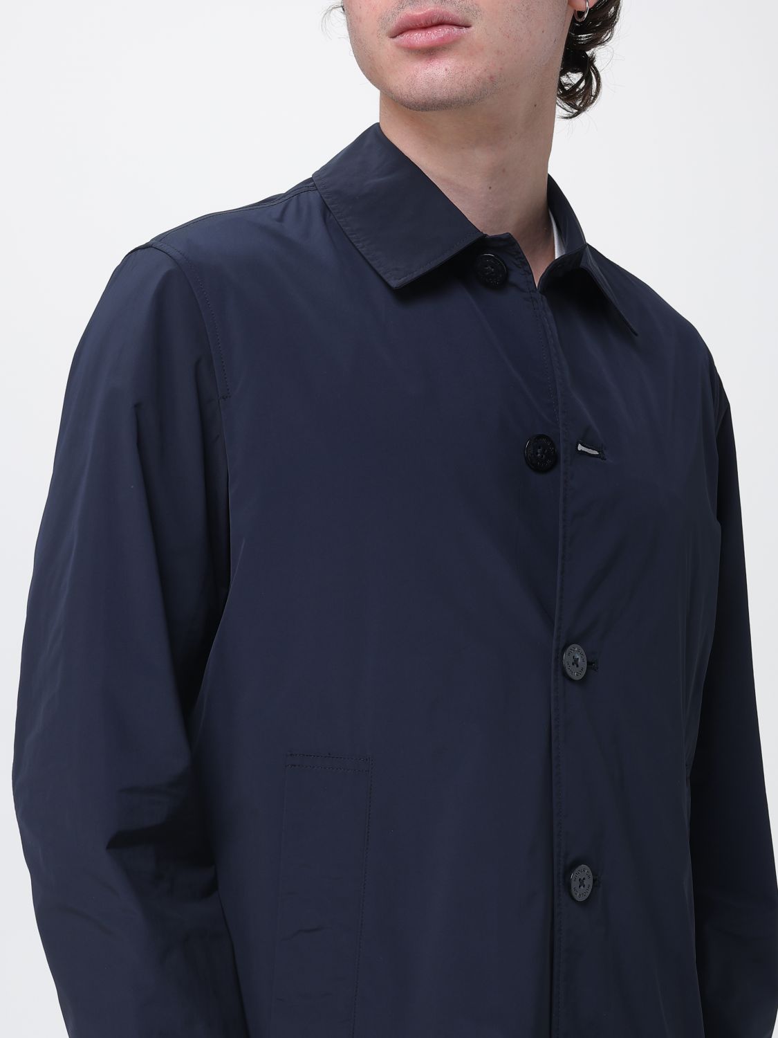 Jacket Men color Blue
