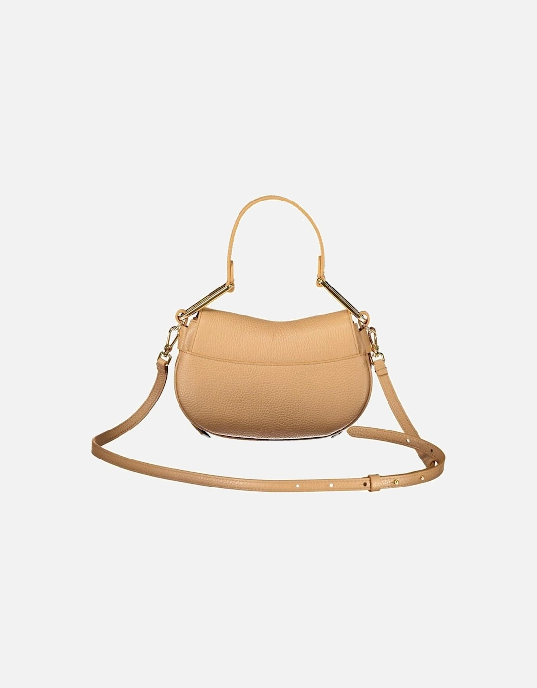 Coccinelle Women's Twist Closure Leather Shoulder Bag Women - Brown Handbags - Size: ONE size