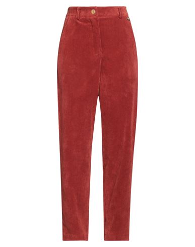 Woman Pants Rust Size XS Polyester, Polyamide, Elastane