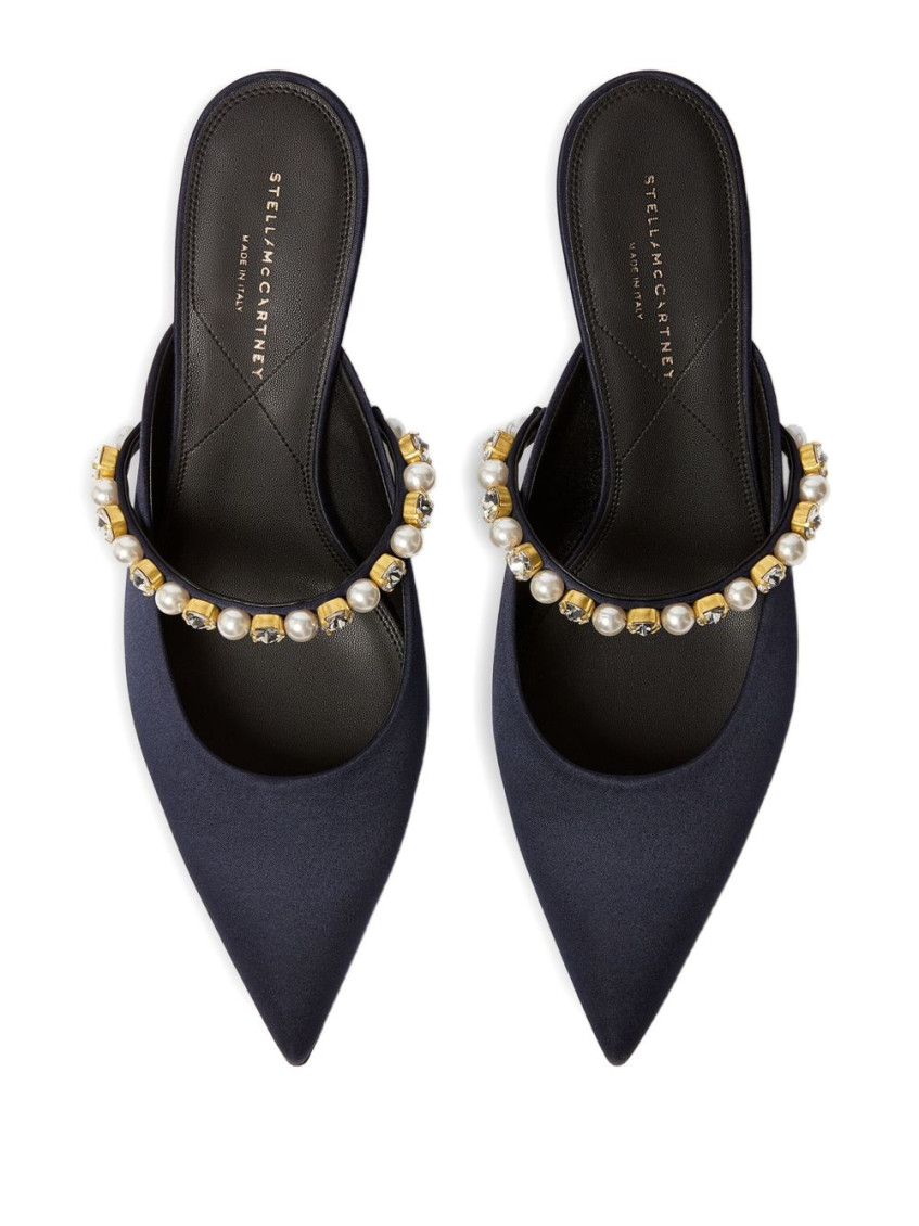 Elsa Pearl And Crystal Mules