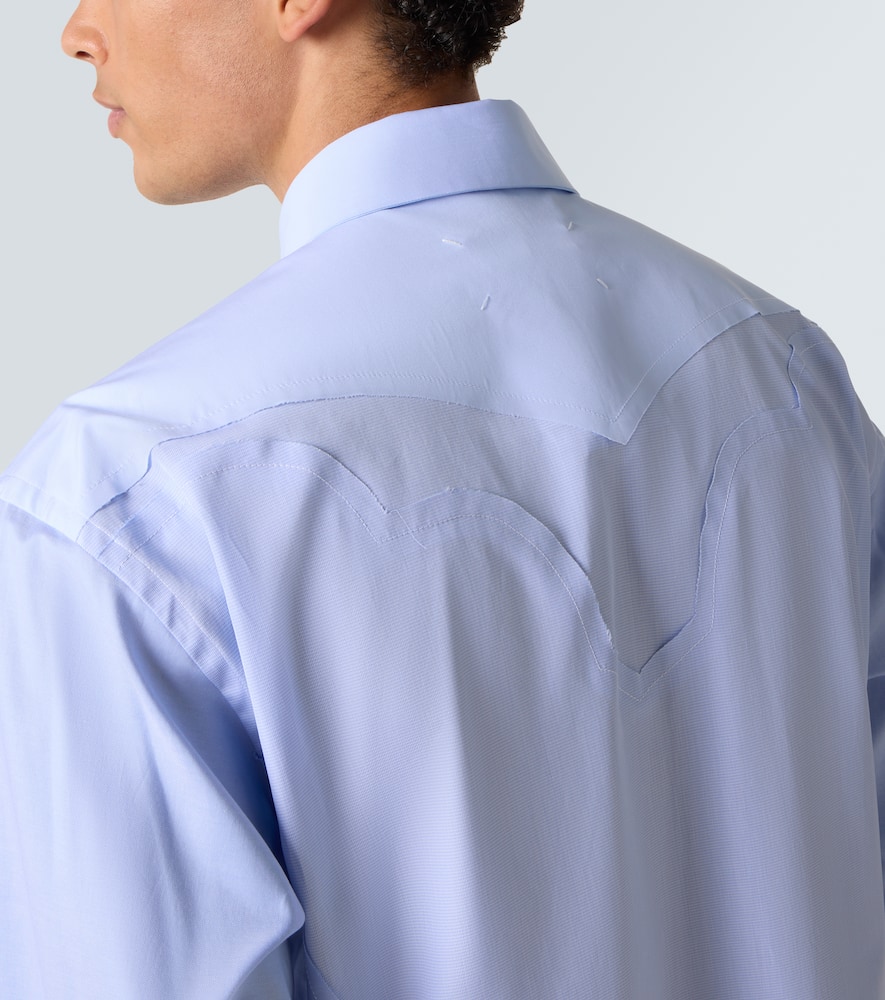 Cotton poplin shirt