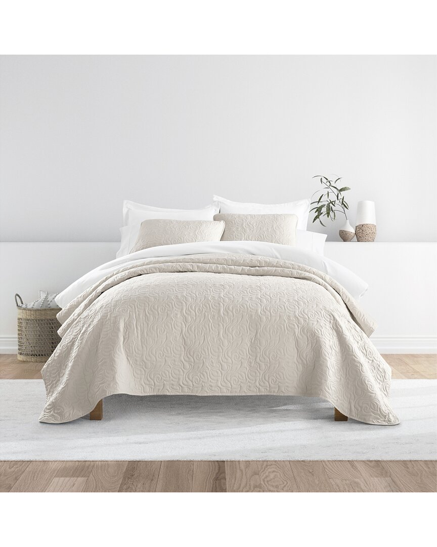 All Season Floral Stitch Quilt Set