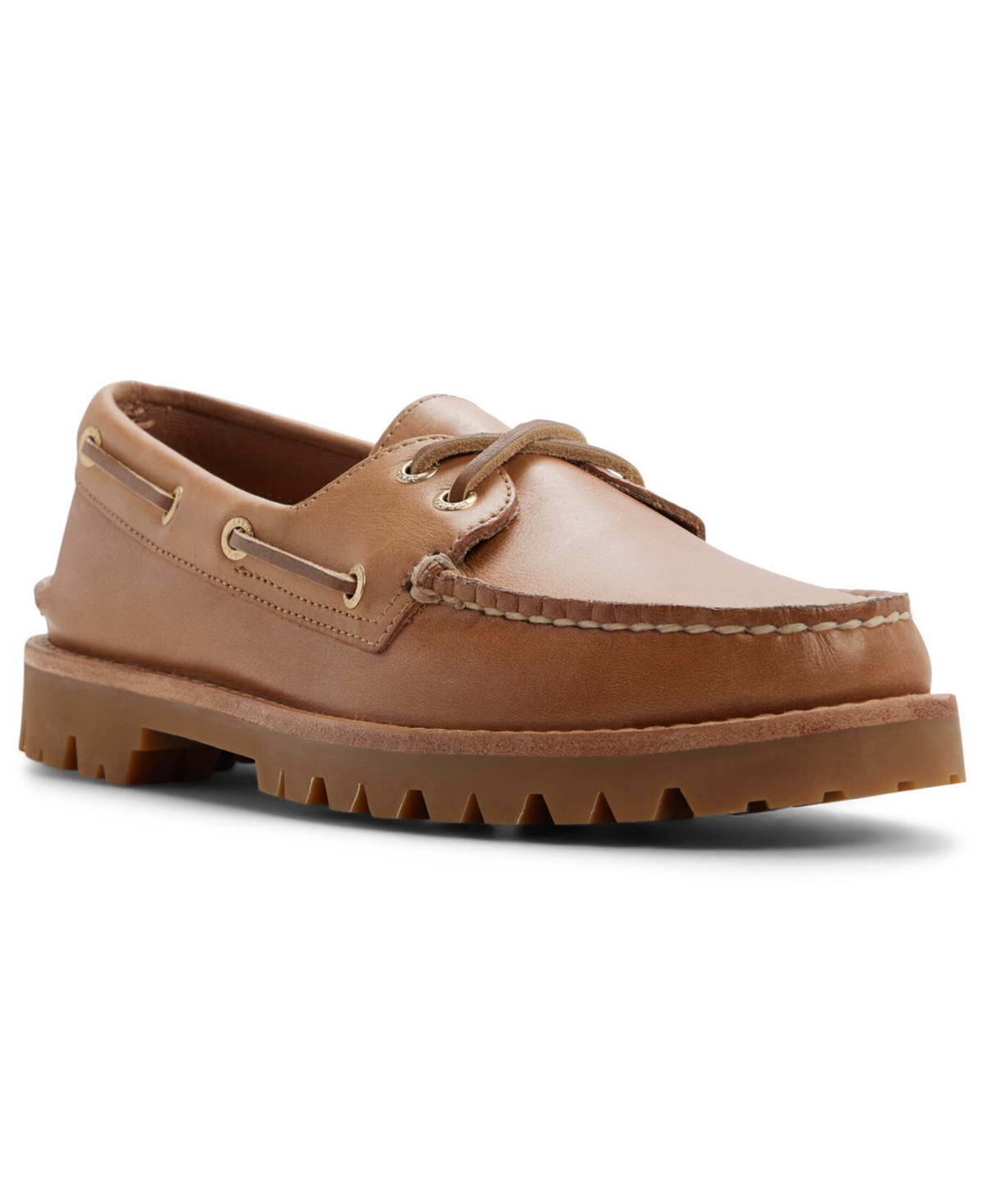 Women's Authentic Original Lug Sole Slip-On Boat Flats - Tan