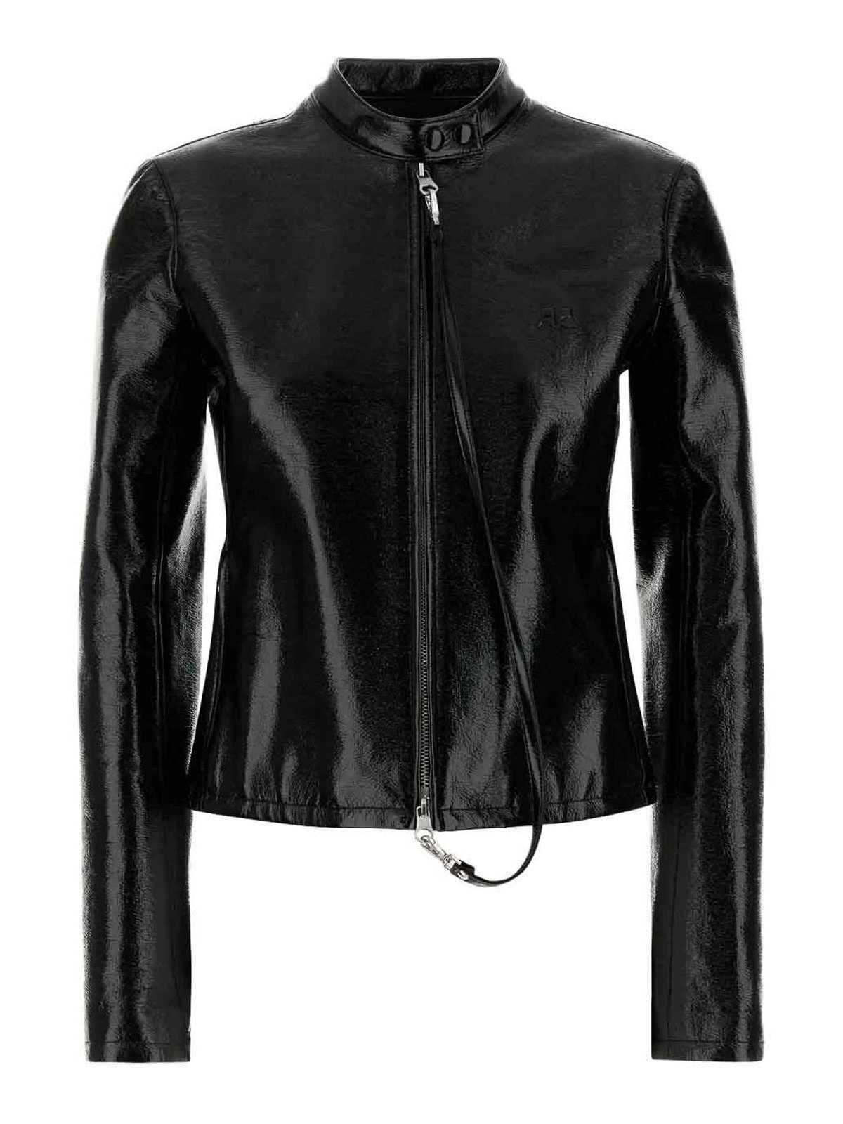Vinyl Biker Jacket