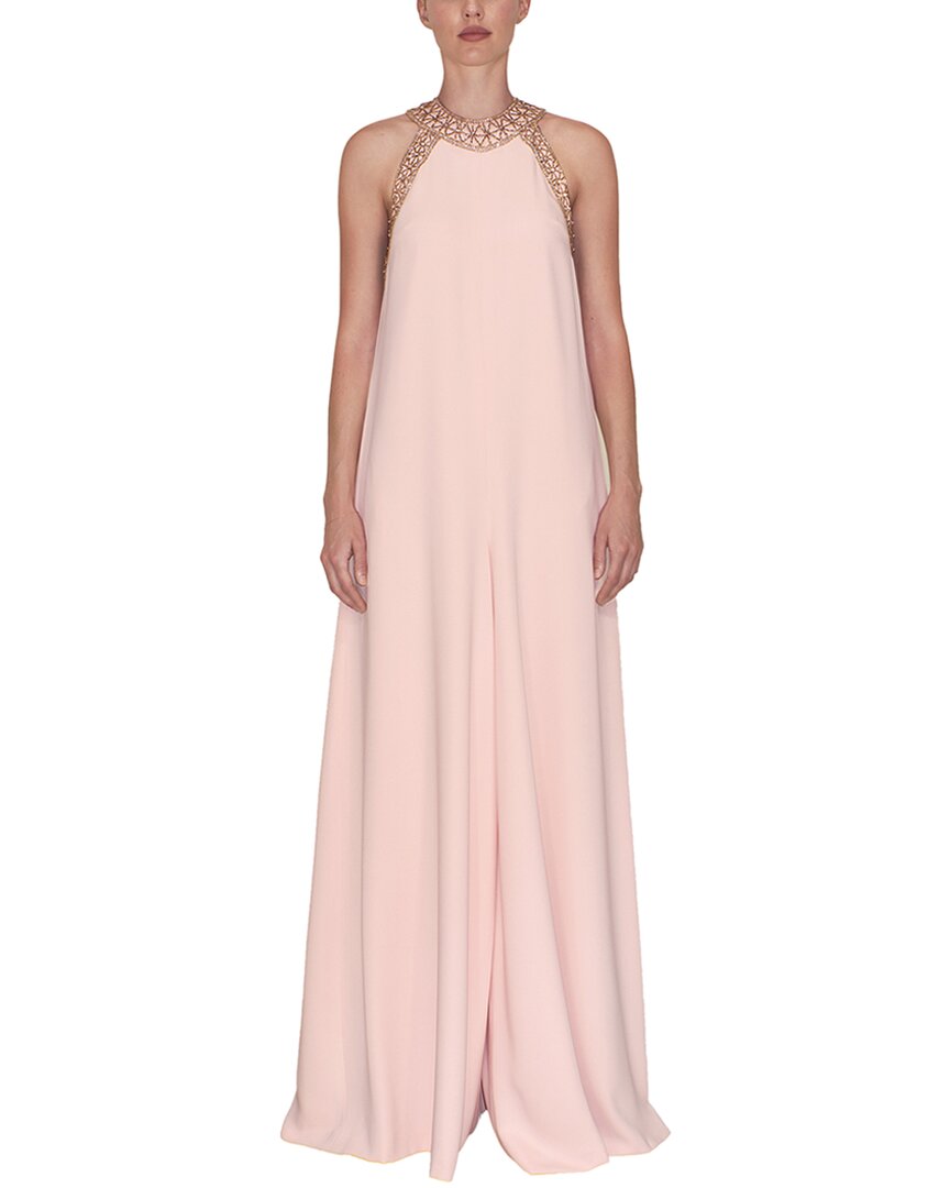 Reem Acra Sleeveless Wide Leg Jumpsuit