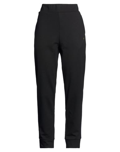 Woman Pants Black Size L Polyester, Cotton
