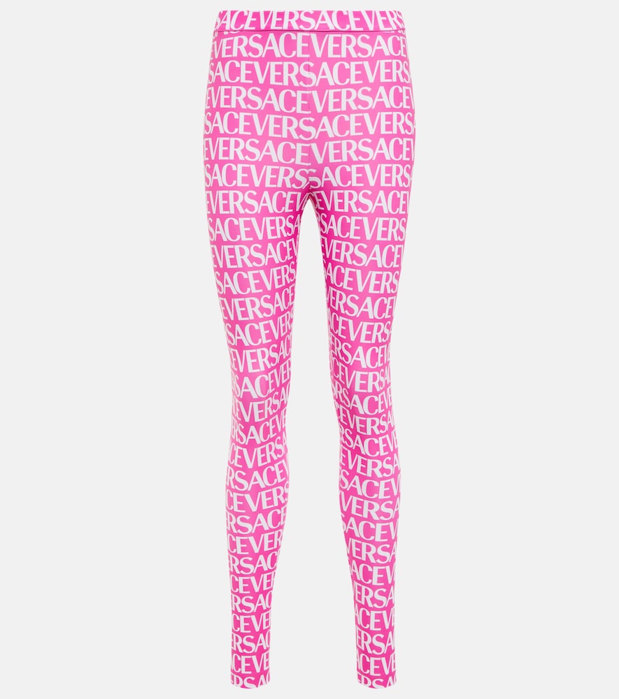Logo printed leggings