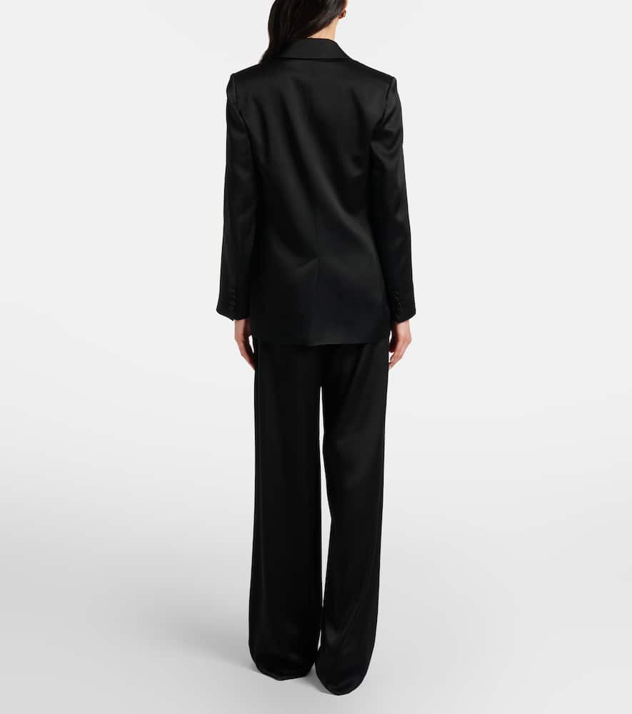 Msecono high-rise wide-leg pants