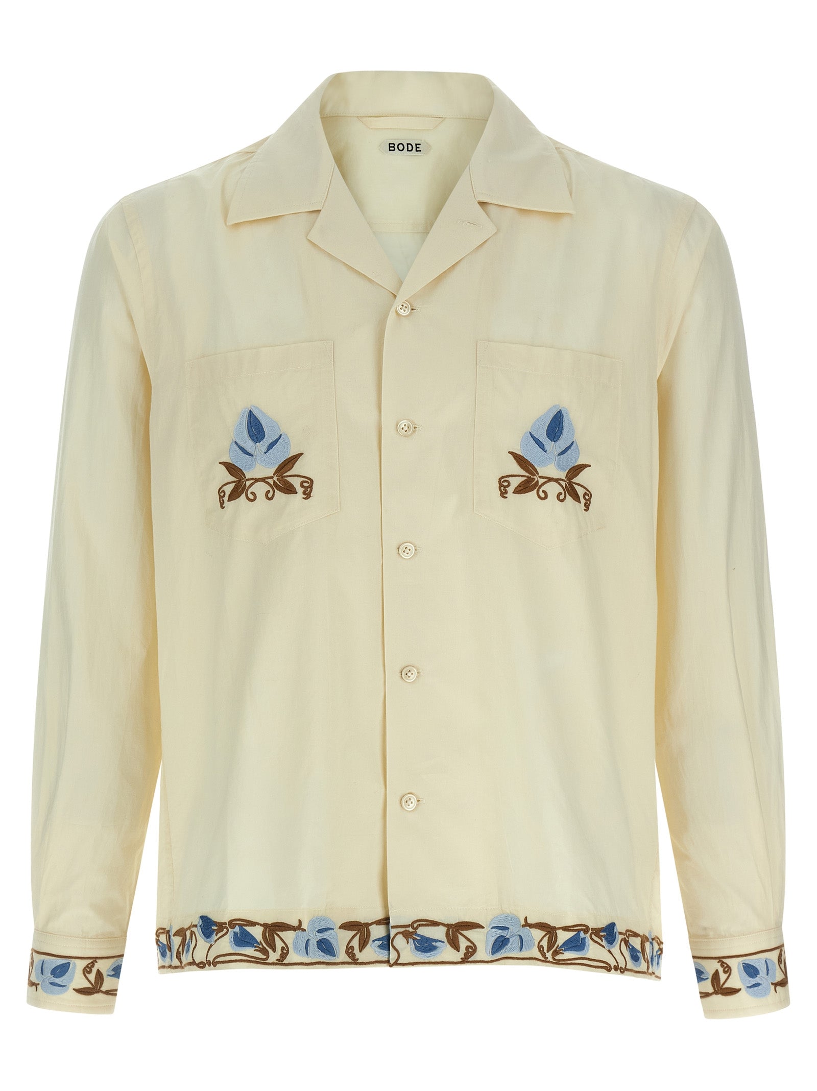 Nouveau Vine Shirt — Beige