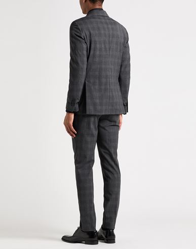 Man Suit Charcoal Size 36 Wool, Polyester, Elastane