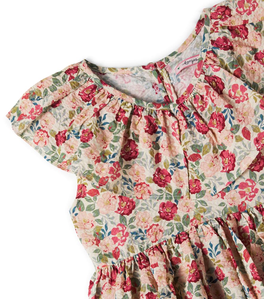 Konges Sløjd Bella floral ruffled cotton dress