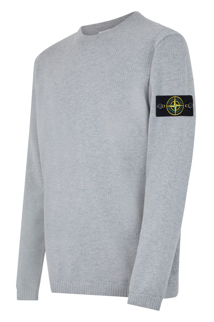 Grey Crew Neck Sweater