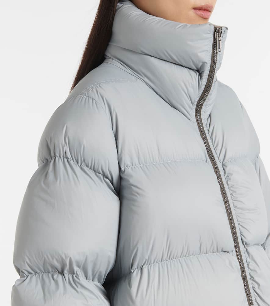 Turtle oversized down jacket