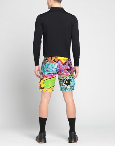 Man Shorts & Bermuda Shorts Acid green