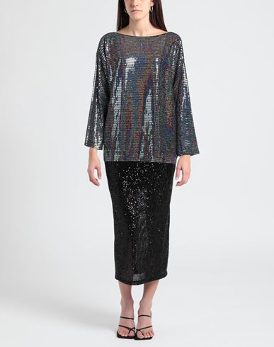 Woman Top Black Size S Polyamide, Polyester, Elastane