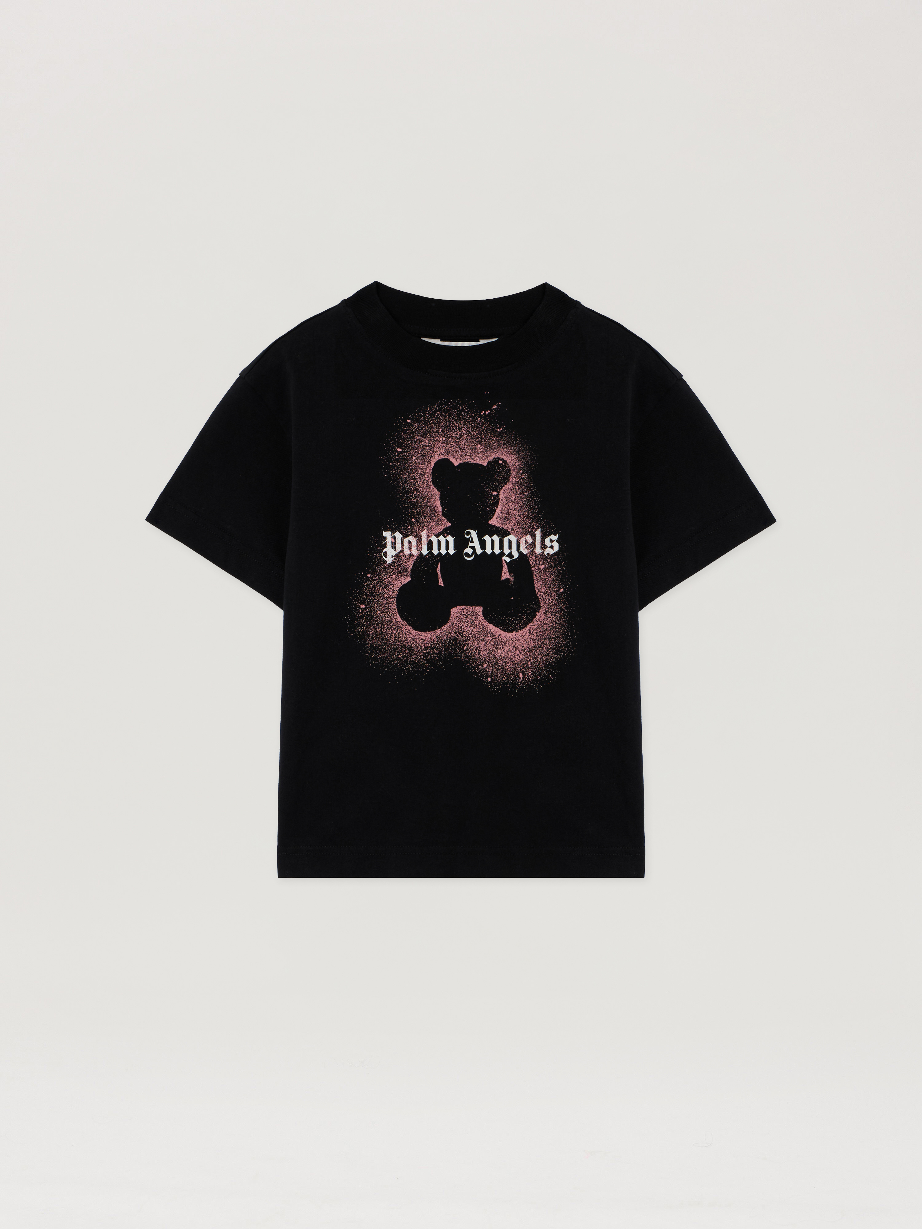 Pa Spray Bear Reg Tee S/s Kids  Black