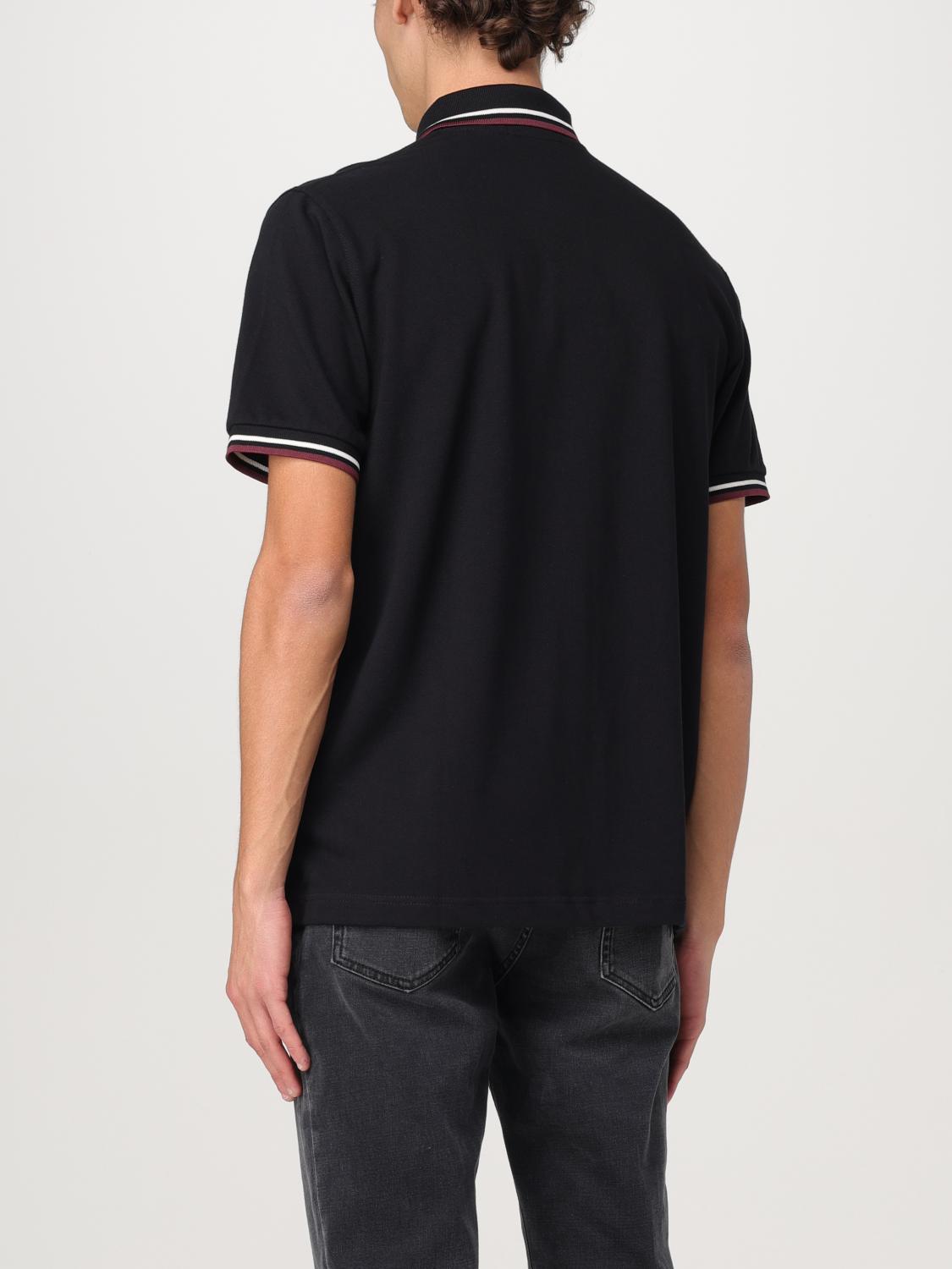 Polo Shirt Men color Black