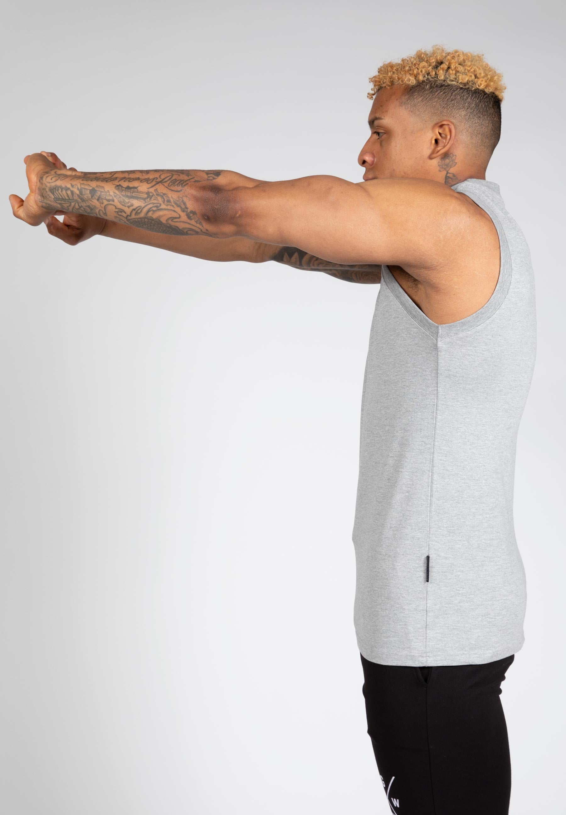 Sorrento Sleeveless T-Shirt - Gray