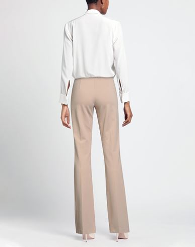 Woman Pants Beige Size 8 Viscose, Polyamide, Elastane