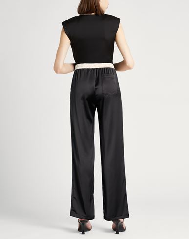 Woman Pants Black Size 12 Polyester