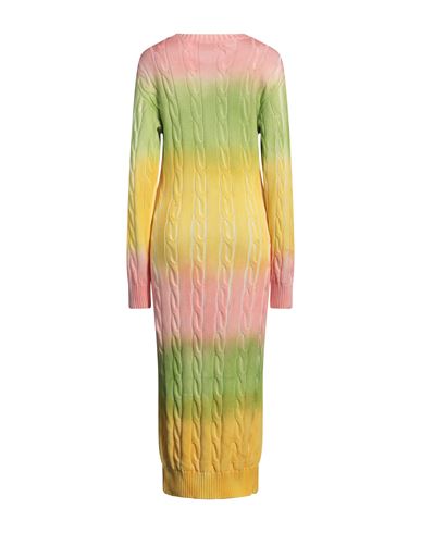 Woman Midi dress Salmon pink Size M Cotton