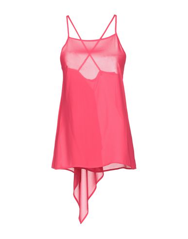 Woman Top Fuchsia Size 10 Polyester