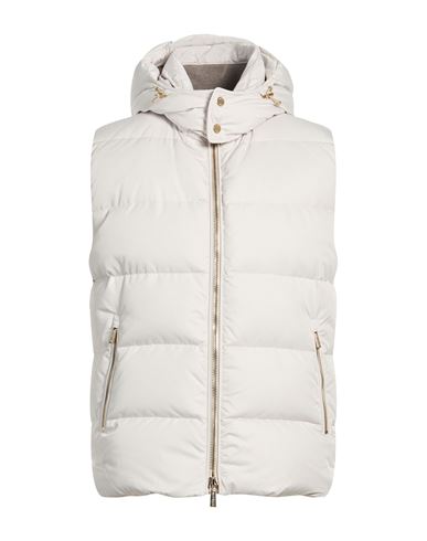 Man Vest Off white Size 38 Polyester